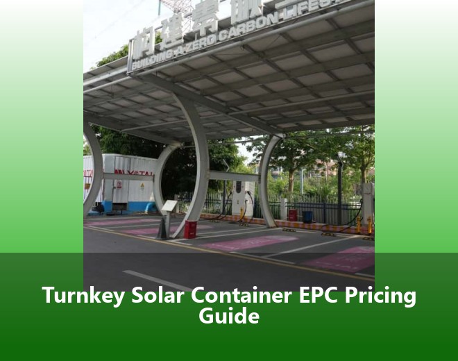 Turnkey Solar Container EPC Pricing Guide